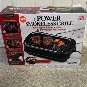 Power Smokeless Grill - Black